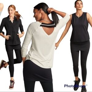 CAbi MLeggings Skirted Leggings True Black Size XSmall Fall Basic